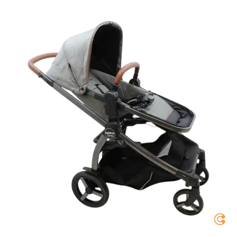B-Ware Peg Perego Kinderwagen Kombi Ypsi Polo Schwarz Siehe Text/Foto