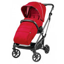 B-Ware Peg Pérego Kinderwagen Buggy Veloce Red Shine Einkaufskorb Sonnenverdeck
