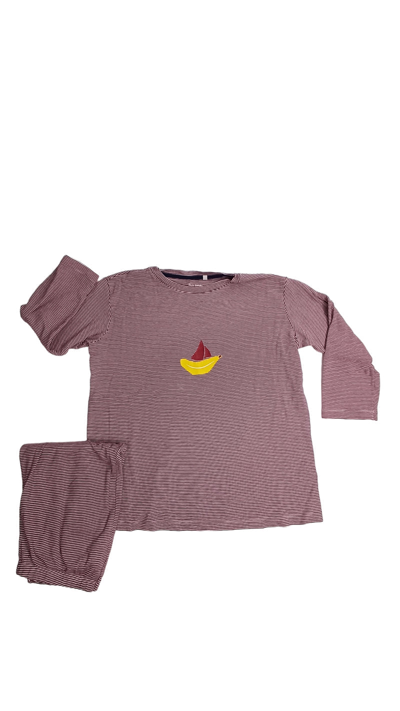 Petit Bateau x Tajine women's cotton pajama set size S