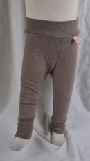 Growing pants for babies 74/80 made from upcycled wool in sand beige