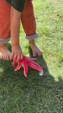 Oktopulli Mitwachshose Ino | Bio-Cordnicki | Orange Grün 116-128