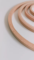 Stickrahmen aus Rotbuche 7 bis 20 cm