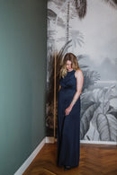 FLORENCE. Bodenlanges Abendkleid aus luxuriösem Jersey