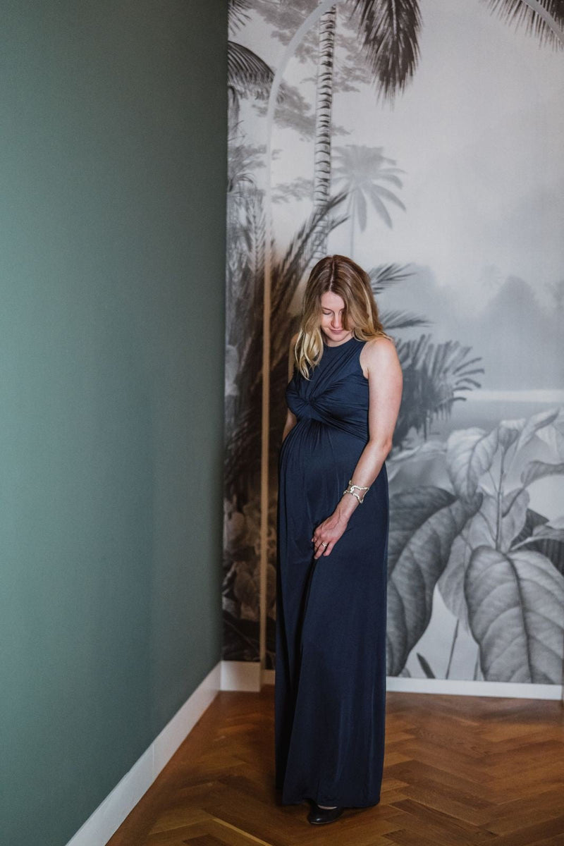 FLORENCE. Bodenlanges Abendkleid aus luxuriösem Jersey