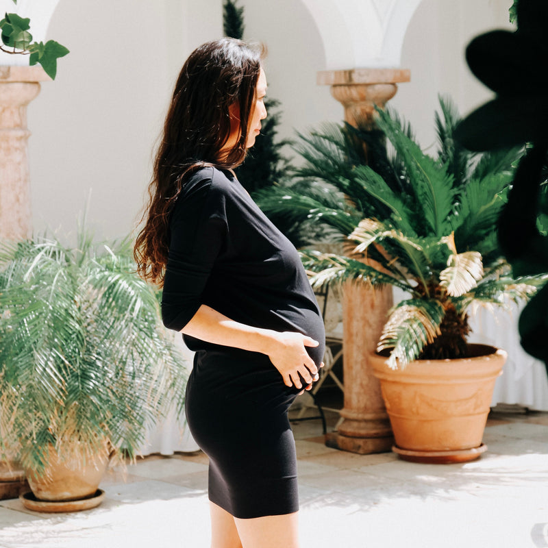 PURE. Weiches Stretchkleid mit Wow Effekt