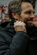 MICHAEL. Veganer Trageparka - in Anthrazit