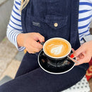 THE FRENCHIE MUMSIE - Umstands- und Tragelatzhose aus Samtkord - Jumpsuit-9•BORROUGHS