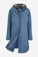 LAURA. Veganer Umstands- und Trageparka - in Himmelblau