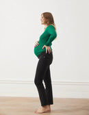 01 STRAIGHT. Jeans aus Bio-Baumwolle mit Bauchbund in Faded Black - Jeans-9•BORROUGHS