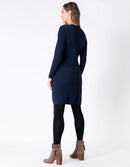 Schwanger. Everyday. Kleid. ALDRIGE - In Navy. - Kleider-9•BORROUGHS