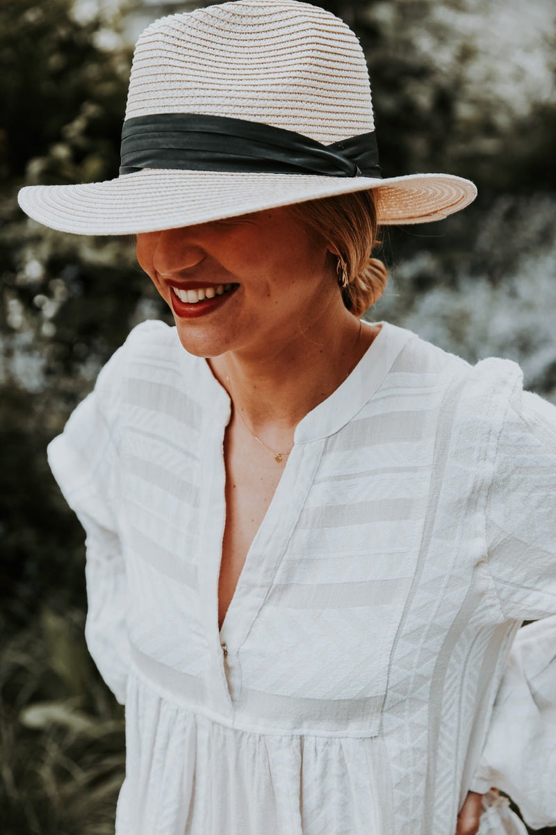 ELLA - Ecru - Kleider-9•BORROUGHS