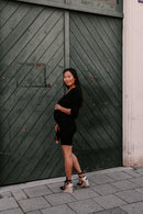 PURE. Weiches Stretchkleid mit Wow Effekt