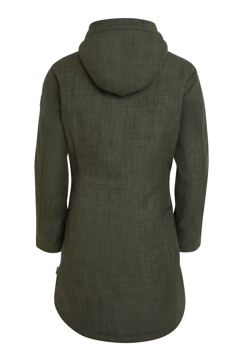 LAURA. Veganer Umstands- und Trageparka - in Forestgreen