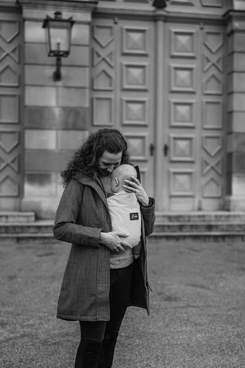 LAURA. Veganer Umstands- und Trageparka - in Forestgreen