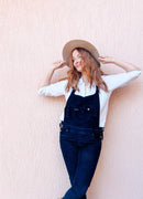 THE FRENCHIE MUMSIE - Umstands- und Tragelatzhose aus Samtkord - Jumpsuit-9•BORROUGHS