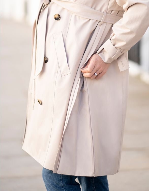 Schwanger. Stillen. Style. Ikone. Trenchcoat. SABRINA - Mäntel & Jacken-9•BORROUGHS