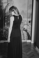 FLORENCE. Bodenlanges Abendkleid aus luxuriösem Jersey