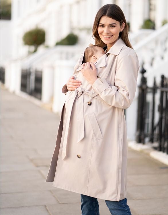 Schwanger. Stillen. Style. Ikone. Trenchcoat. SABRINA - Mäntel & Jacken-9•BORROUGHS