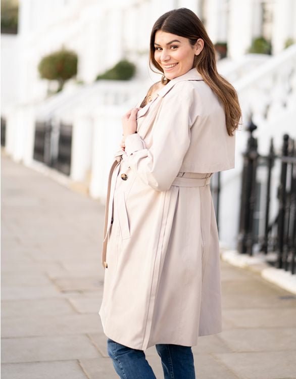 Schwanger. Stillen. Style. Ikone. Trenchcoat. SABRINA - Mäntel & Jacken-9•BORROUGHS