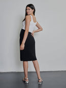 ESSENTIAL SKIRT - Pencil Skirt aus weichster Knitwear - -9•BORROUGHS