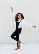 THE FRENCHIE MUMSIE - Umstands- und Tragelatzhose aus Samtkord - Jumpsuit-9•BORROUGHS