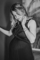 FLORENCE. Bodenlanges Abendkleid aus luxuriösem Jersey