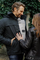 MICHAEL. Veganer Trageparka - in Anthrazit