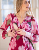 Schwanger. Stillen. Wicklkleid. GRAPHIC - Kleider-9•BORROUGHS