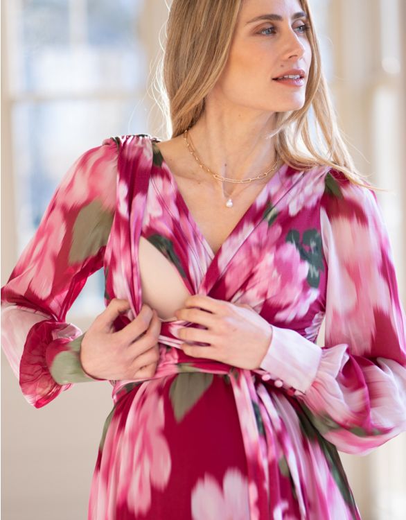 Schwanger. Stillen. Wicklkleid. GRAPHIC - Kleider-9•BORROUGHS