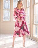 Schwanger. Stillen. Wicklkleid. GRAPHIC - Kleider-9•BORROUGHS