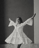 ELLA - Ecru - Kleider-9•BORROUGHS