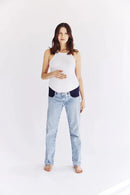 04 BOYFRIEND FIT - LIGHT VINTAGE WASH. Jeans aus Bio - Baumwolle mit Stretchbund - Jeans - 9•BORROUGHS