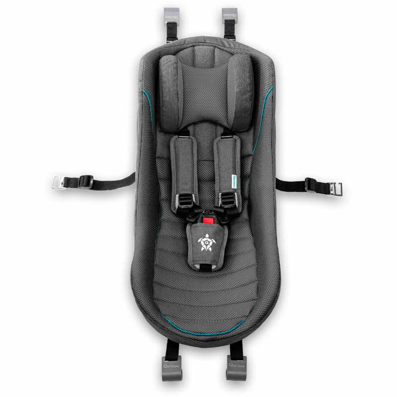 B-Ware Qeridoo Babyschale Qbs 20 G Kinderwagenzubehör Ersatzteil Buggy Dunkelgrau