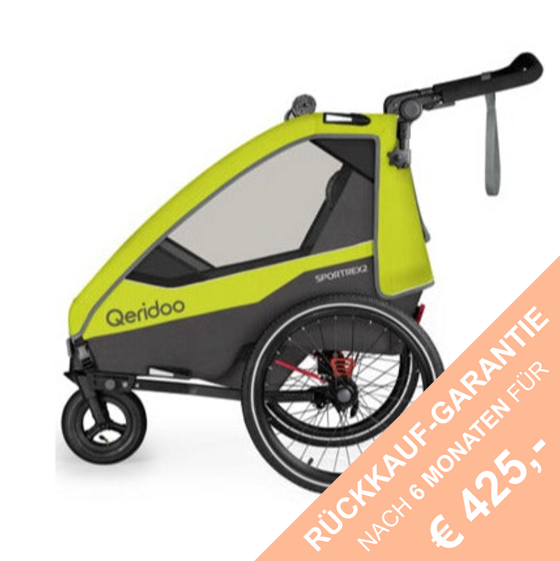 Qeridoo bicycle trailer Sportrex 2