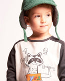 CAMISETA DE BEBE RACCOON SATURDAY WORK O56UT 62