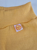 Kurze Hose Shorts für Kleinkinder 86/92 & 110/116 aus 100 % Upcycling Wolle in Pfirsichgelb