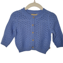 Strickjacke Azurblau - Gr.68 (NEU)