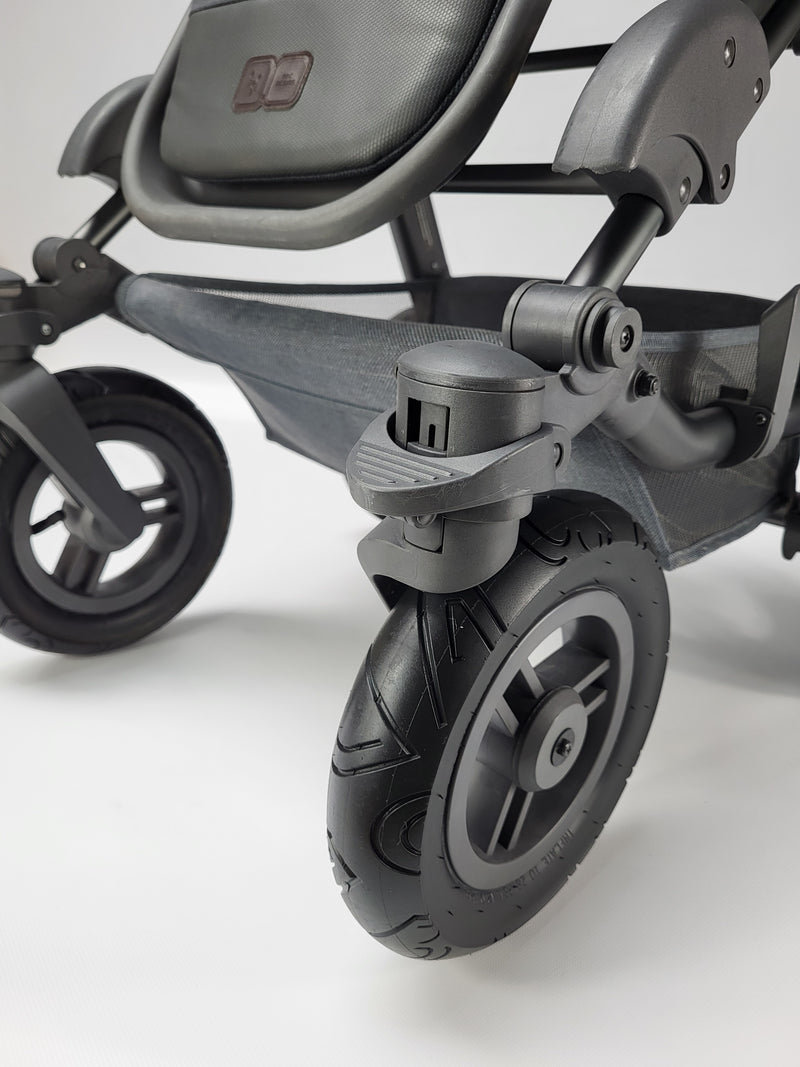 ABC-Design Viper 4 Kinderwagen Grau/Rosa: Flexibel bis 22kg Komfort