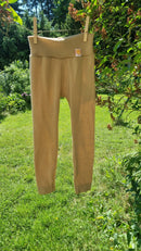 Leggings Kleinkinder 98/104 aus 100% Upcycling Wolle in Beige