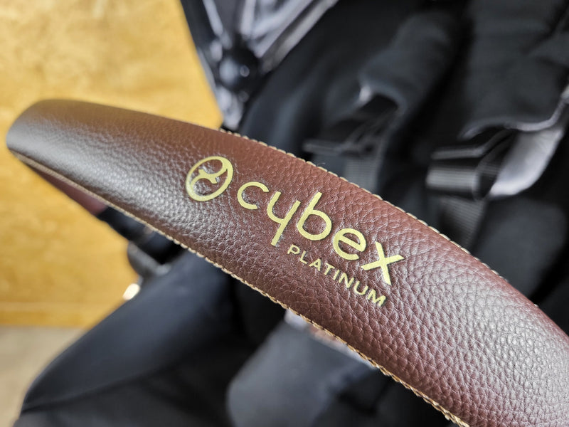 Cybex - Mios Kinderwagen (Sportsitz und Aufsatz Rosegold) - Schwarz in sehr gutem Zustand