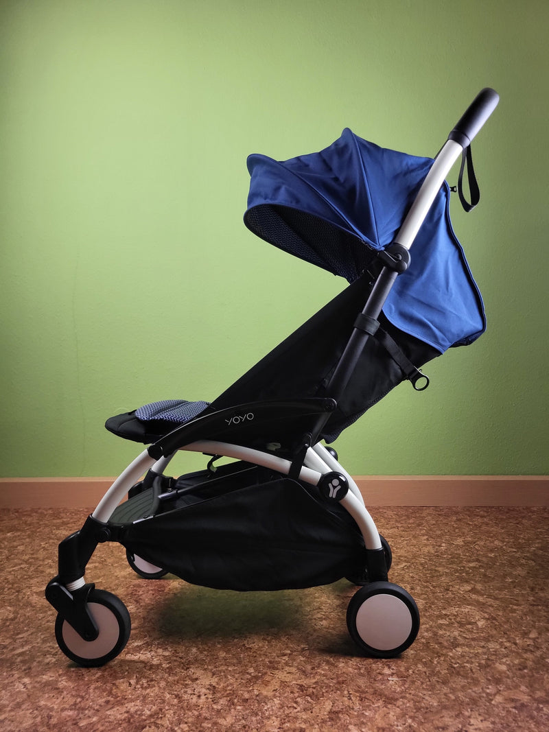 Babyzen Yoyo2 0 + 6 + Black Mit Textilset Air France Blue - Sportsitz Und Neugeborenenaufsatz Kinderwagen 5