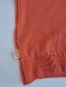 Oberteil Tanktop Pullunder Unterhemd 74/80 aus 100% Upcycling-Wolle in Melonenrosa - Jawoll Baby
