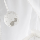 Roba Komplettbettset Babybett Set Fox & Bunny Weiß 70x140cm Bettwäsche Matratze B-Ware