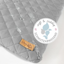 Roba Laufgitter 6 Eckig Spielgitter Laufstall Babystall Babygitter Grau Weiß B-Ware - 4005317321011