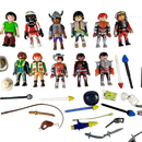 Playmobil Bundle Polizei & Dinosaurier großes Set Figuren & Zubehör