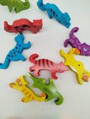 Holzspielzeug Set – Anatomie Puzzle, Jaques of London Katzen & Lebensmittel