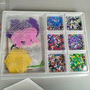 Bügelperlen Set – farbenfrohes Bastelset mit Steckplatten