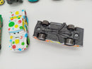 Modellauto Set von 16 – Rennwagen, Lader, Cartoon-Themen