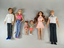 Mattel Puppen mit Zubehör – Set von 6, Haustiere & Roller