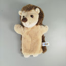  Handpuppen Set - Bär, Igel, König - 3er Set